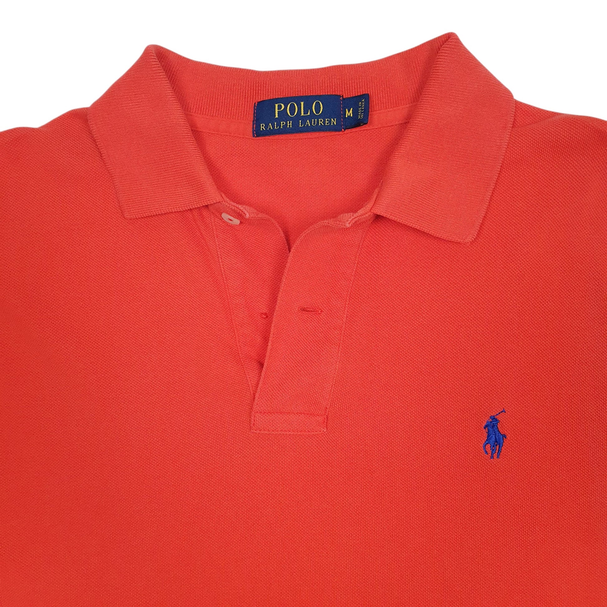 Mens Orange Polo Ralph Lauren   Polo Shirt