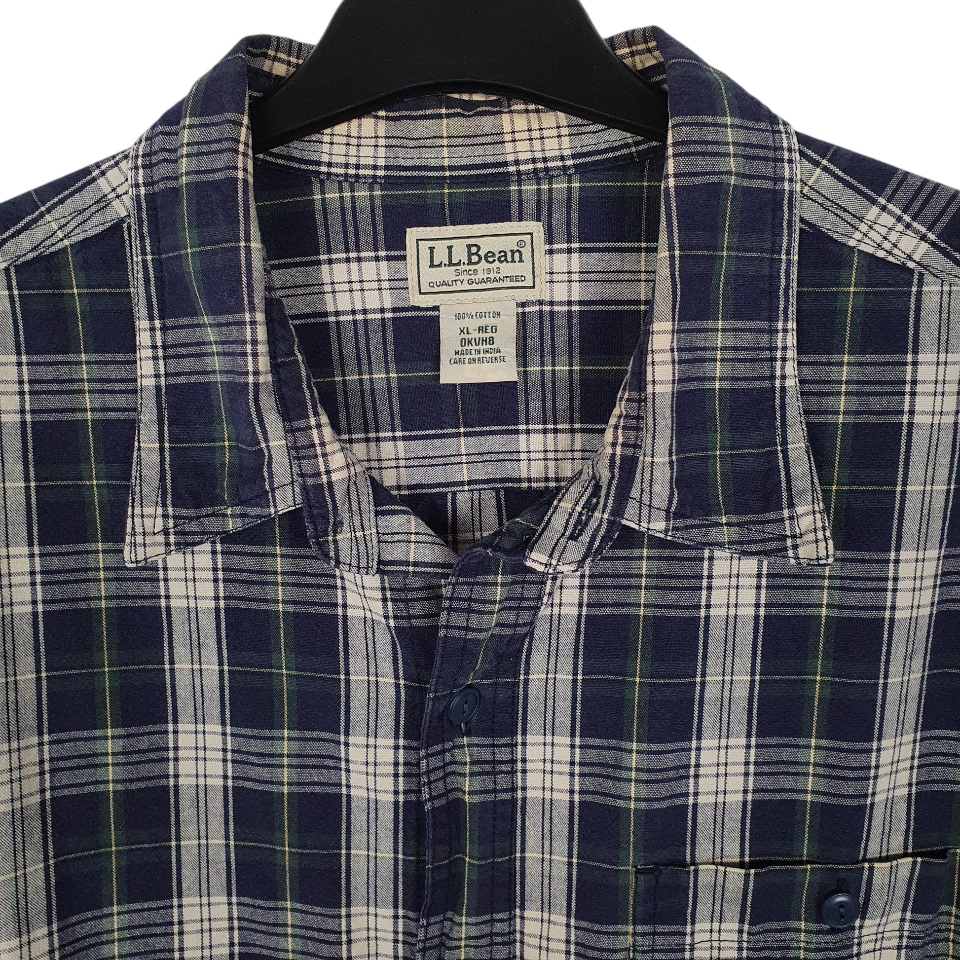Mens Navy L.L.Bean   Shirt