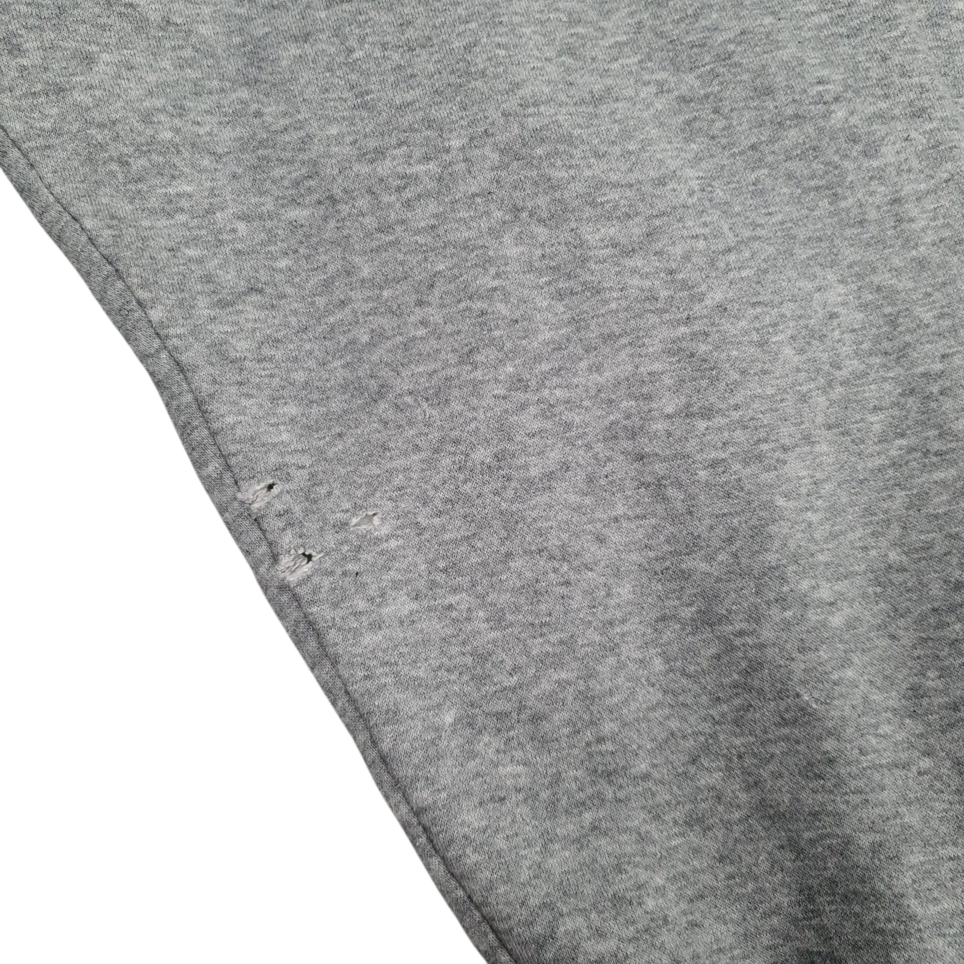 Womens Grey Nike Loose Fit Baggy V Neck Jumper