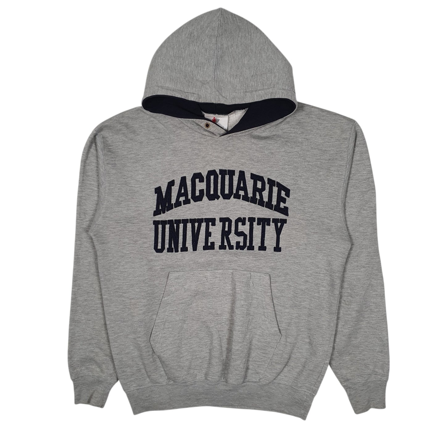Mens Grey Macquarie University  Hoodie Jumper