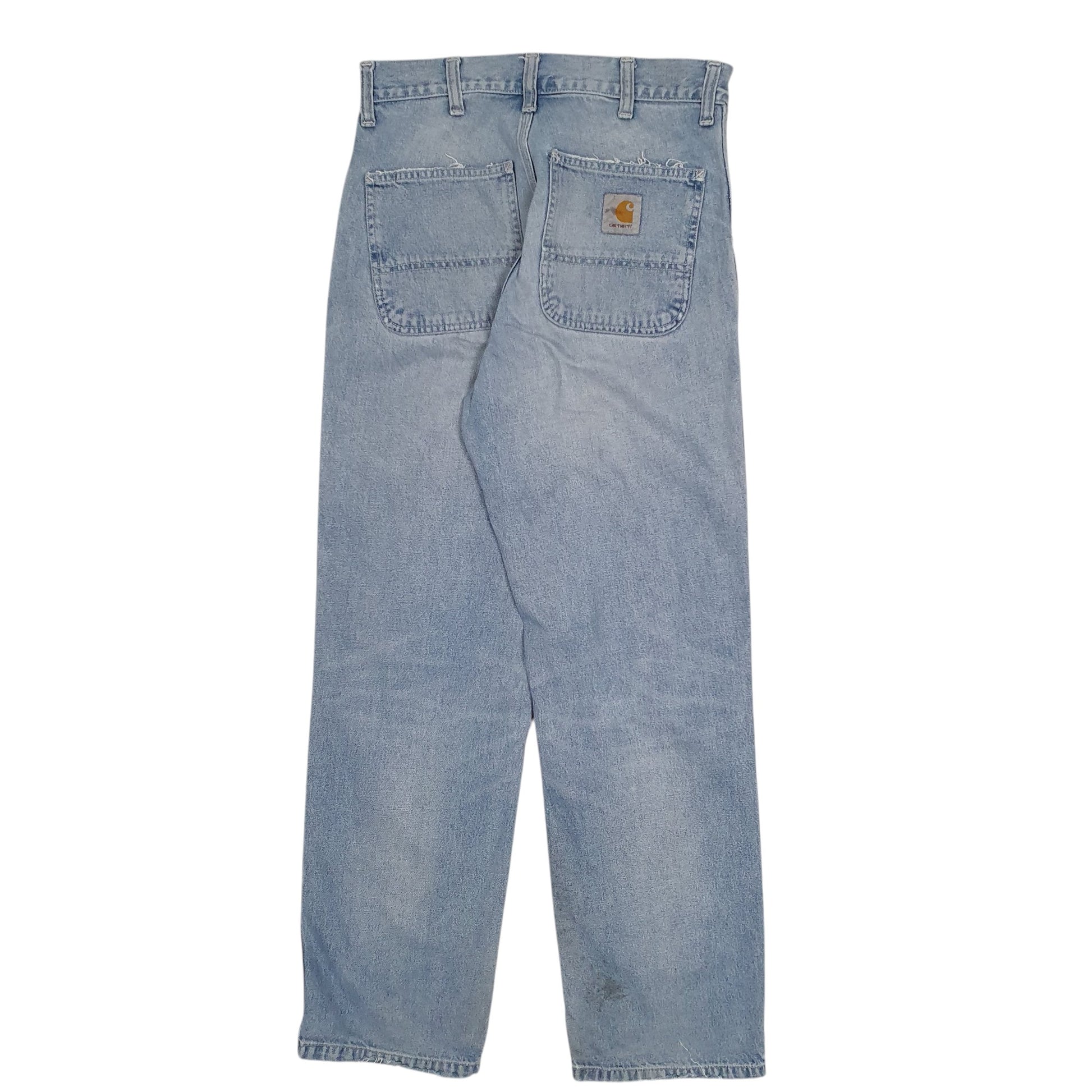 Mens Blue Carhartt   Jeans