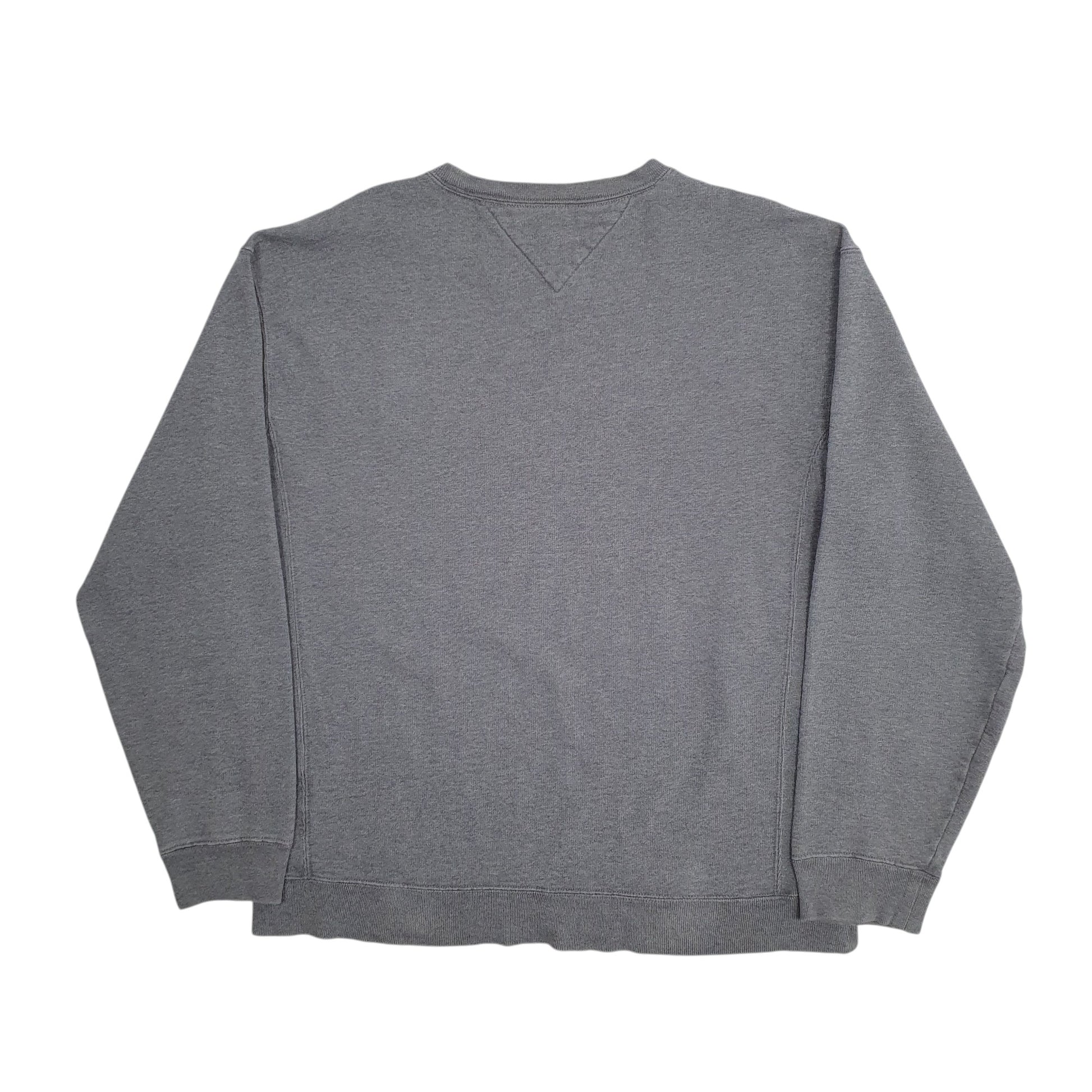 Mens Grey Tommy Hilfiger  Crewneck Jumper