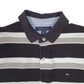 Mens Black Tommy Hilfiger  Hoodie Polo Shirt