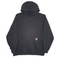 Mens Black Carhartt  Hoodie Jumper