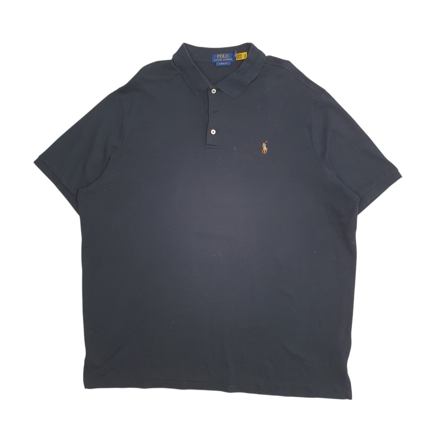 Mens Black Polo Ralph Lauren  Short Sleeve Polo Shirt