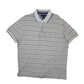 Mens Grey Tommy Hilfiger Slim Fit Short Sleeve Polo Shirt