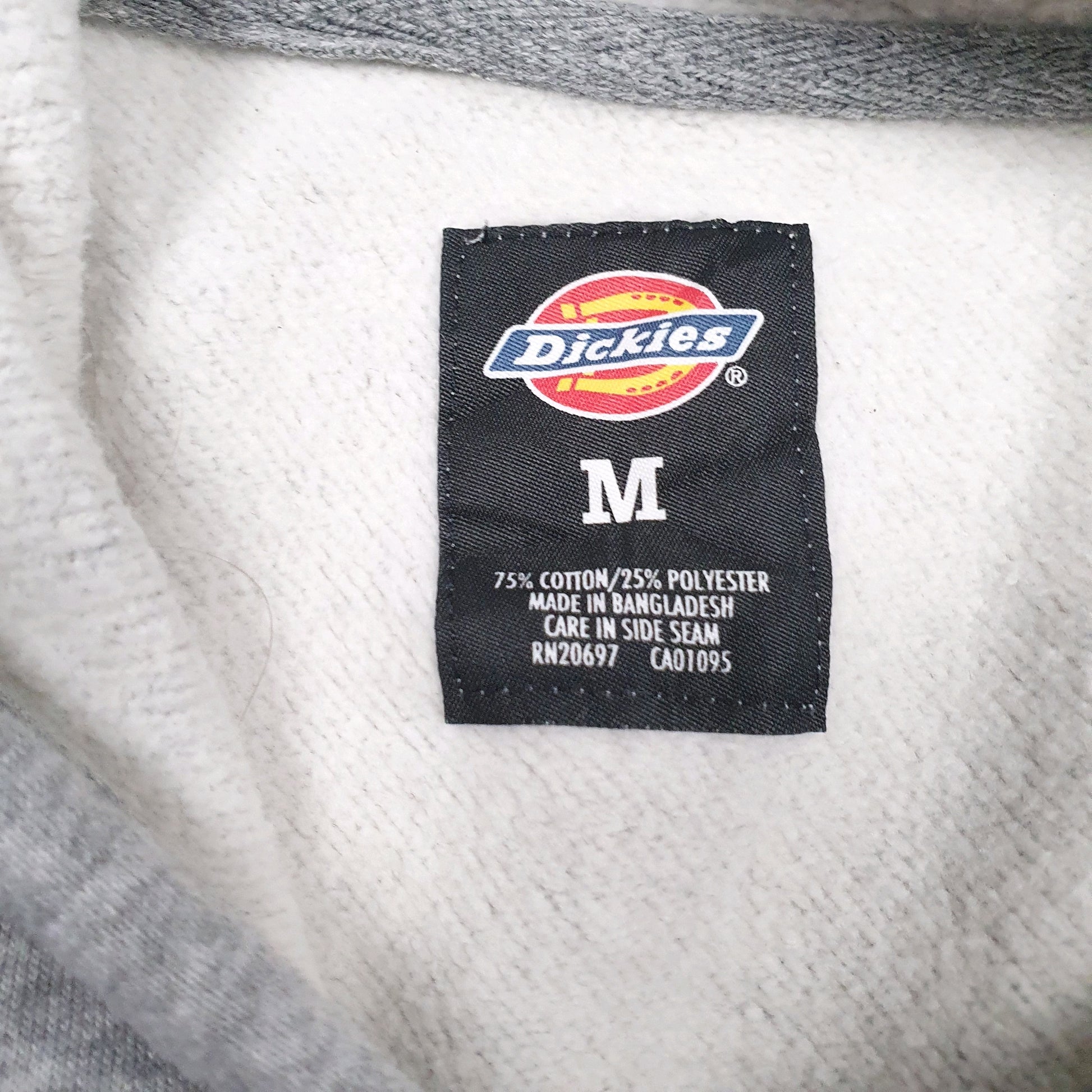 Mens Grey Dickies  Hoodie Jumper