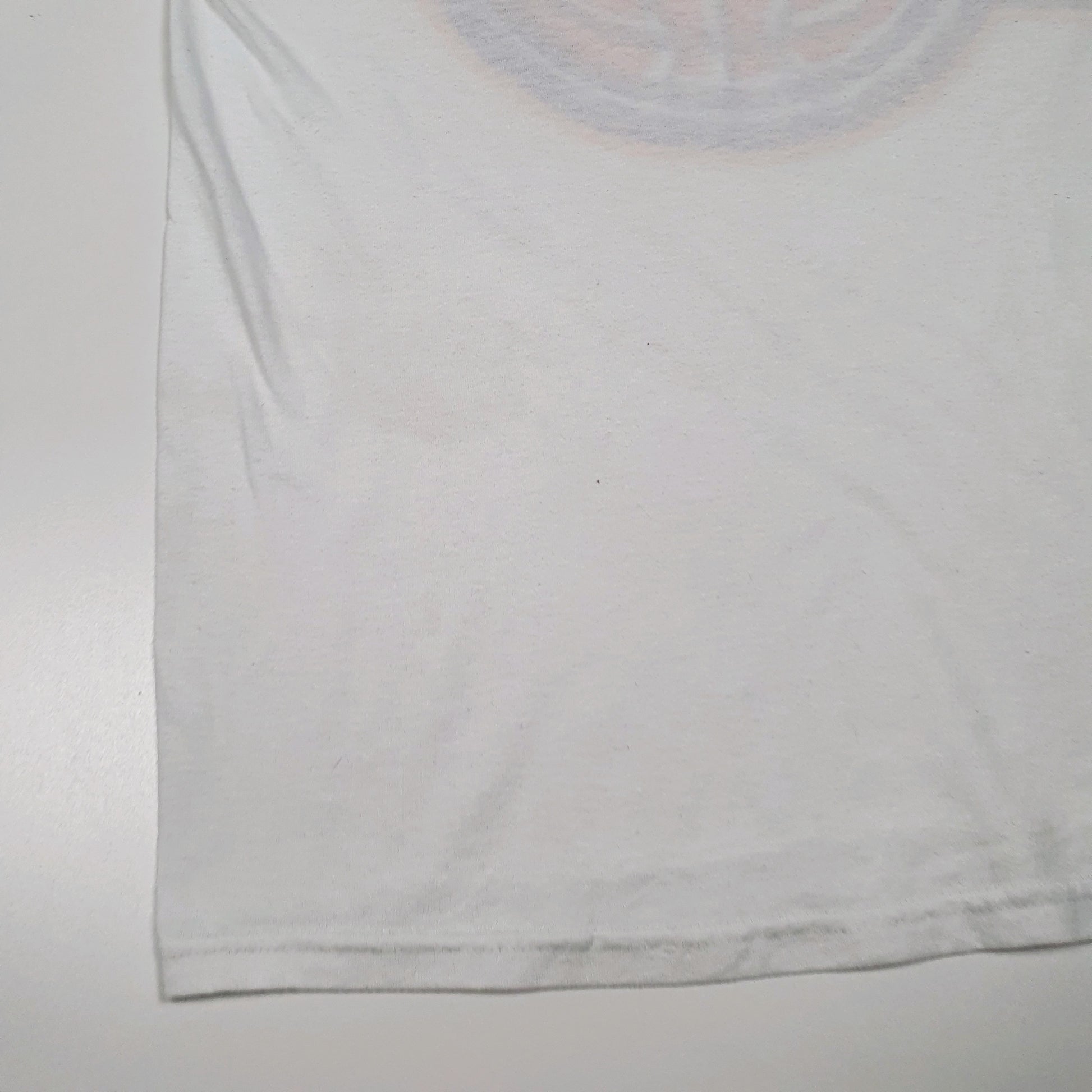 Mens White Jerzees Wolfpack Basketball  T Shirt