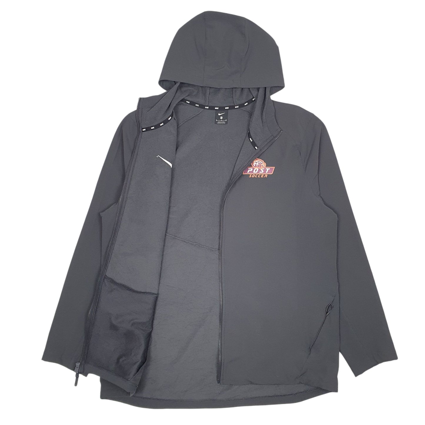 Mens Grey Nike  Quarter Zip Coat