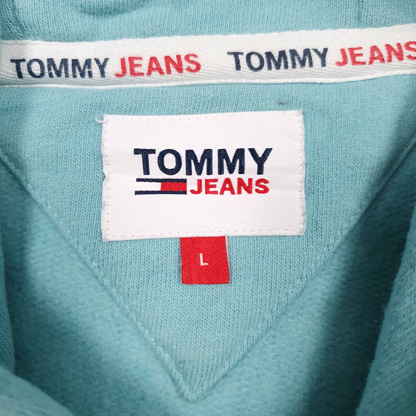 Mens Blue Tommy Hilfiger  Hoodie Jumper