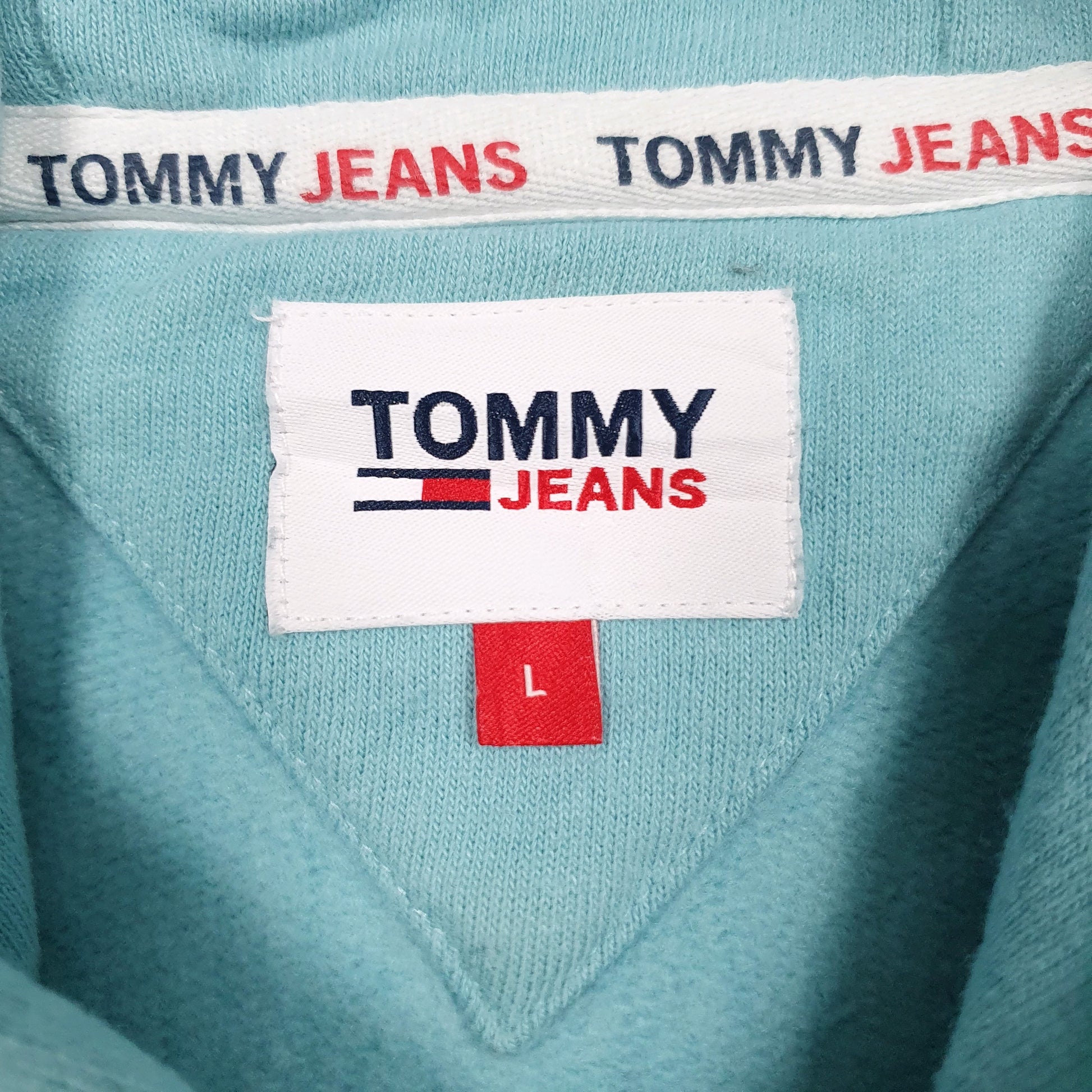 Mens Blue Tommy Hilfiger  Hoodie Jumper