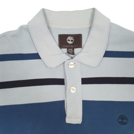 Mens Grey Timberland   Polo Shirt
