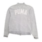 Womens Grey Puma  Full Zip Jumper
