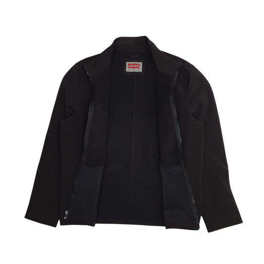 Mens Black Levis Bomber Harrington  Coat