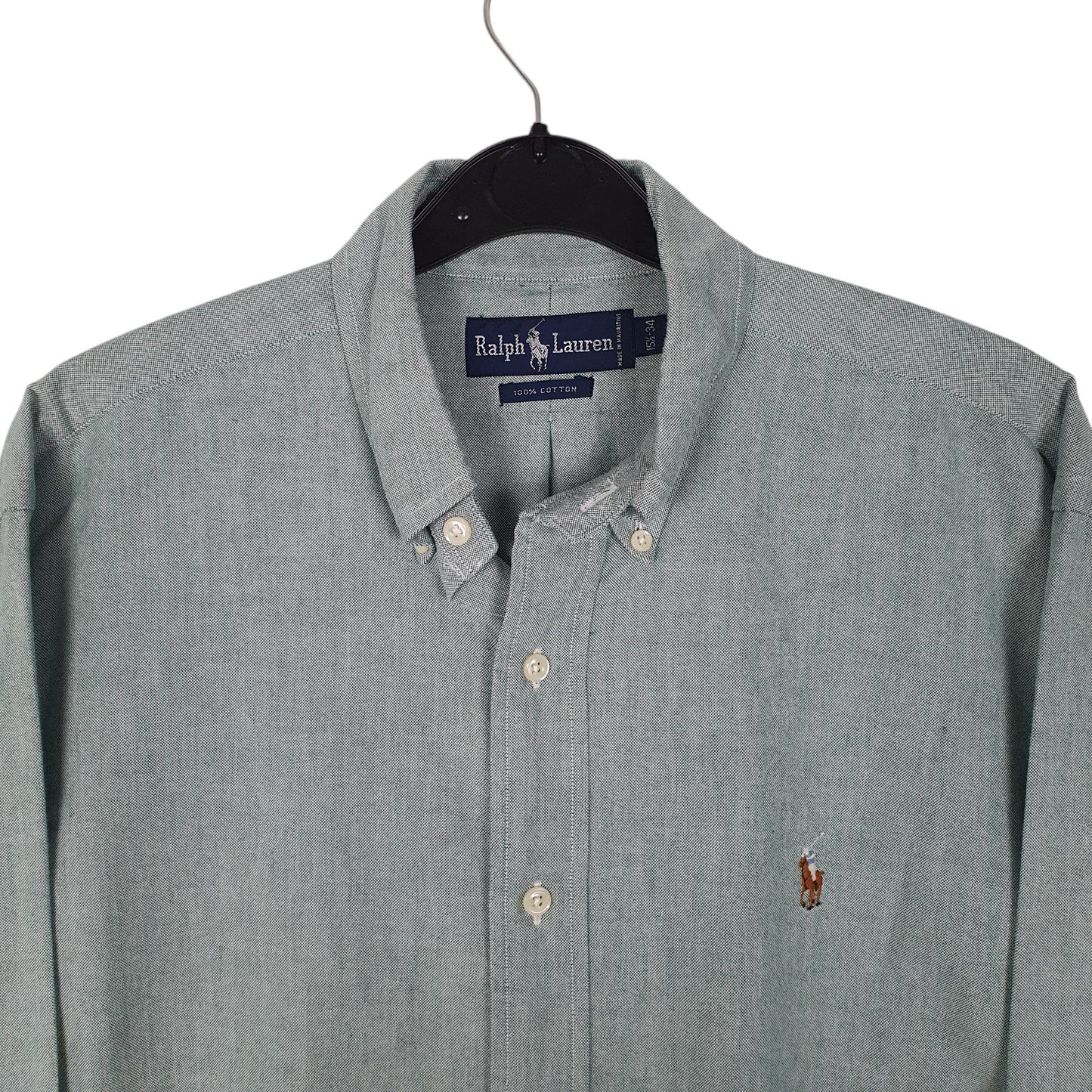 Mens Green Ralph Lauren Vintage 90s  Shirt