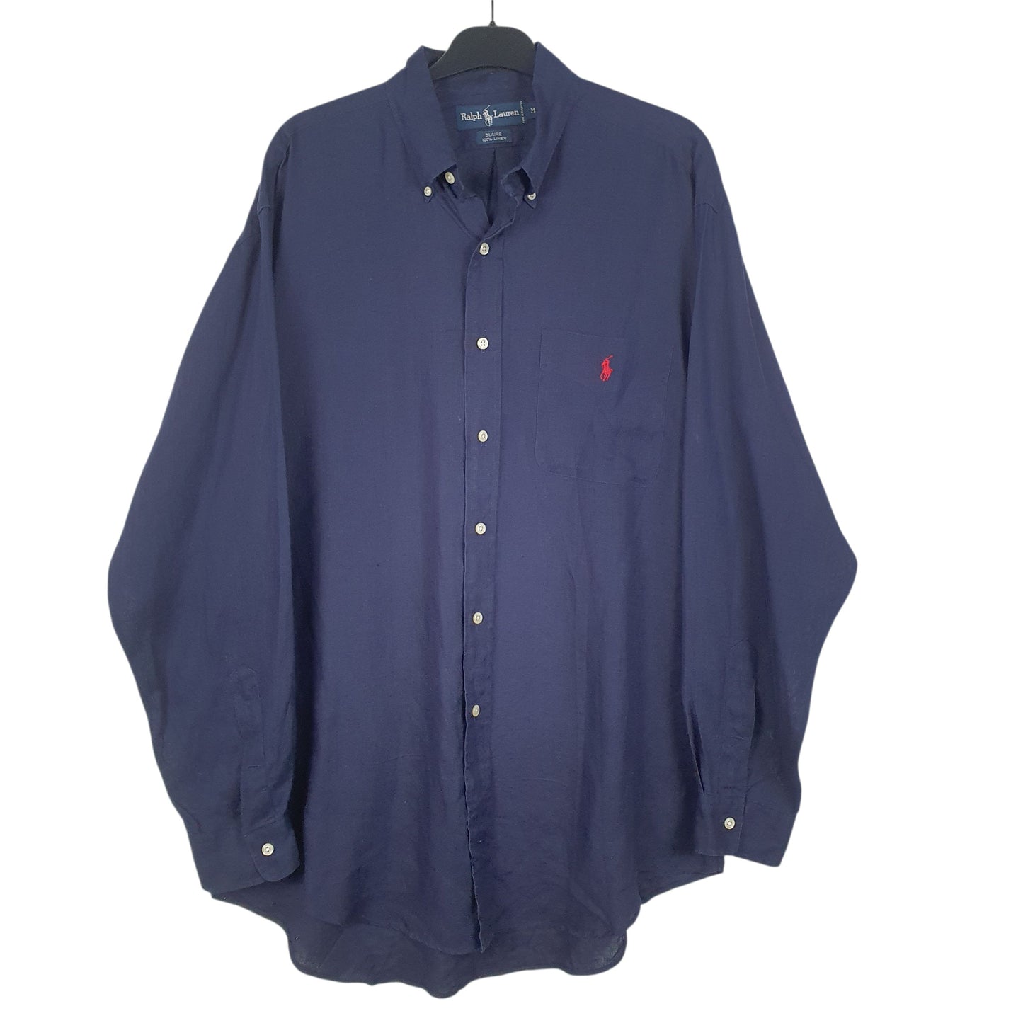 Mens Navy Ralph Lauren  Long Sleeve Shirt