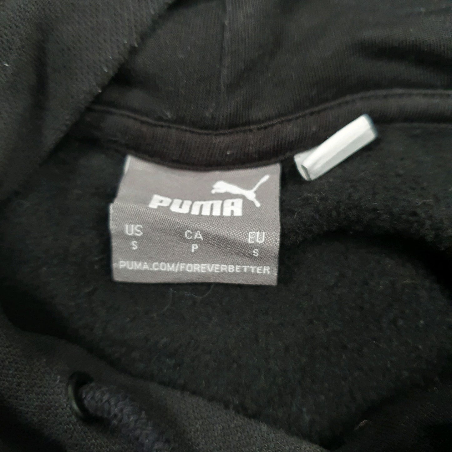 Mens Black Puma  Hoodie Jumper