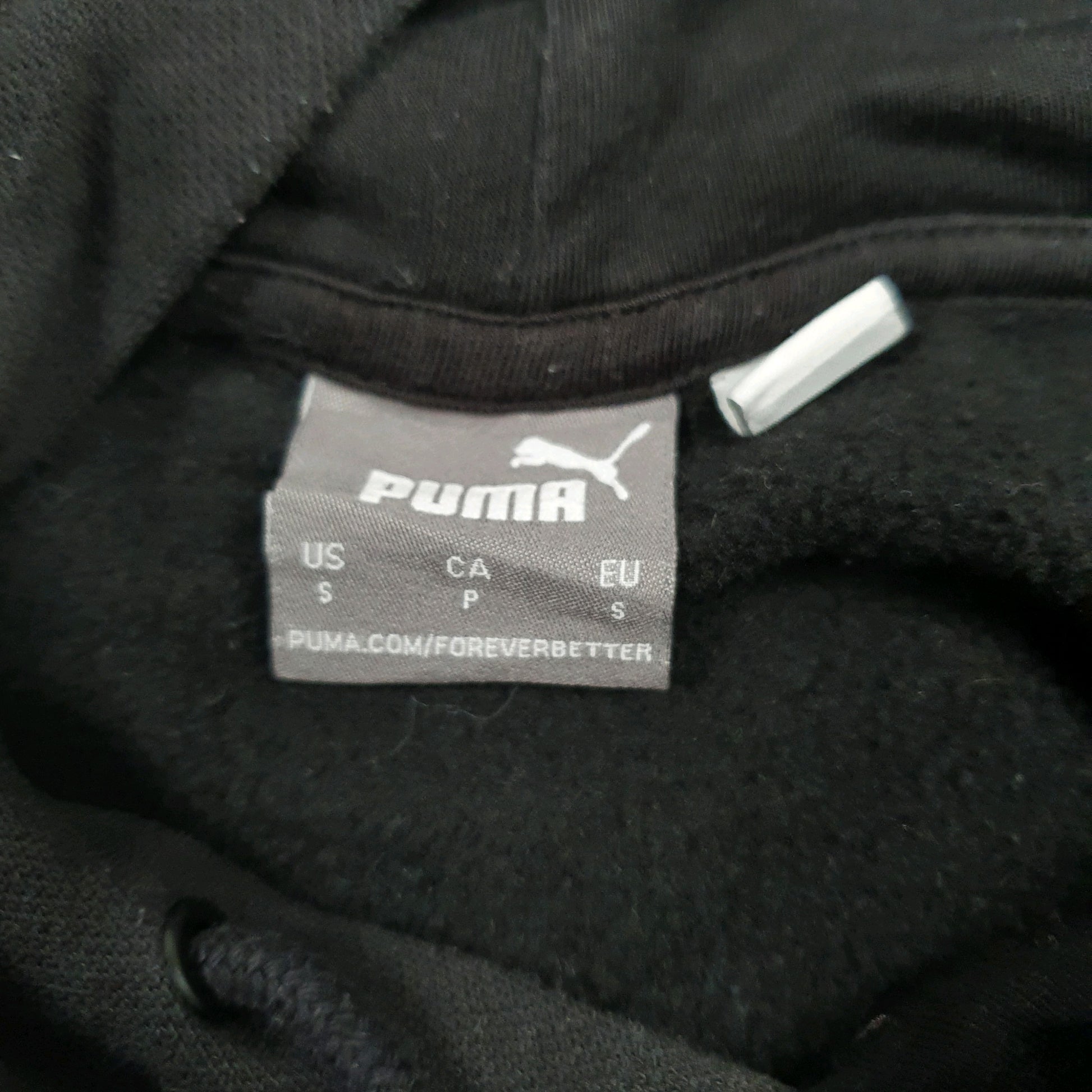 Mens Black Puma  Hoodie Jumper