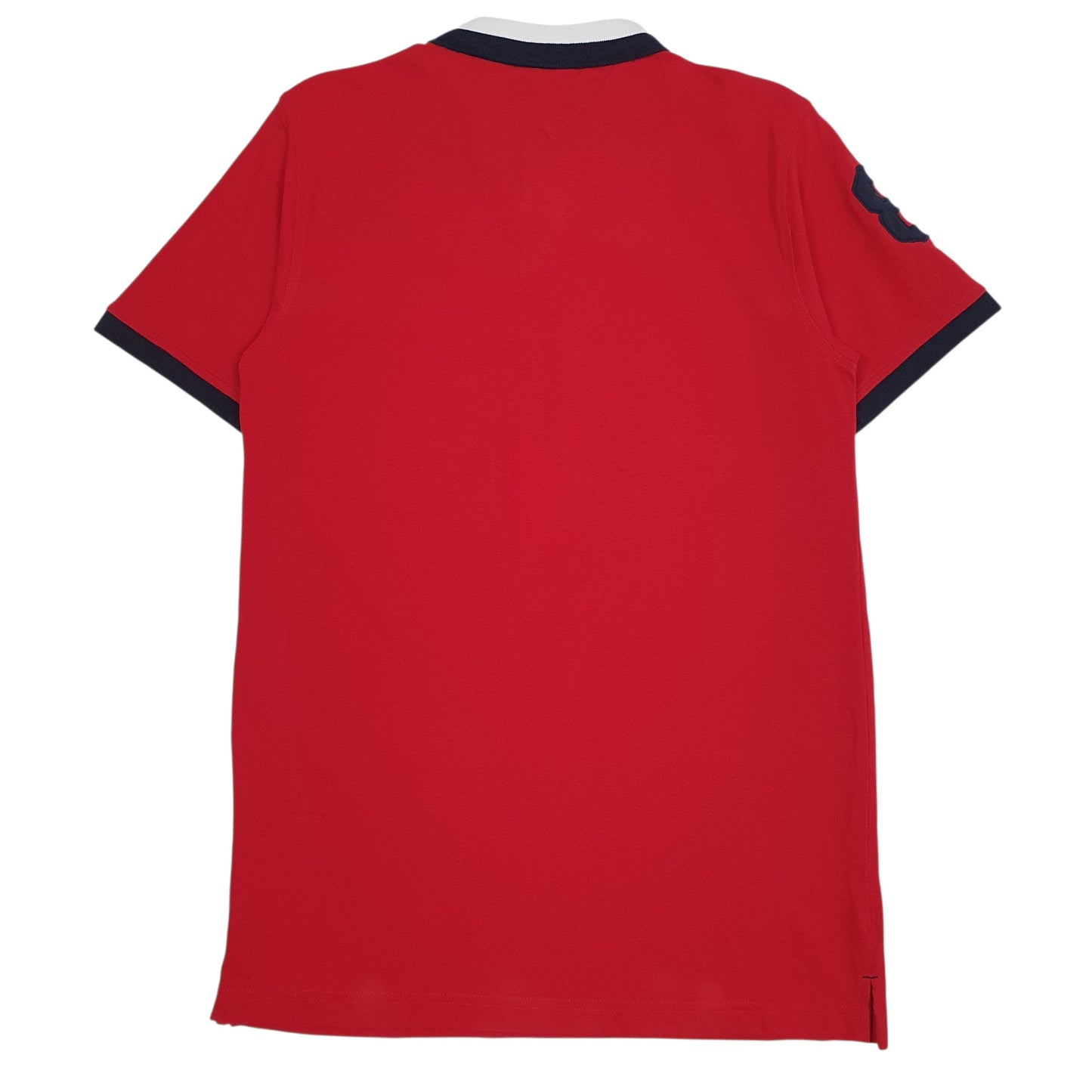 Mens Red Tommy Hilfiger   Polo Shirt