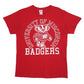 Mens Red Delta University of Wisconsin Short Sleeve T Shirt