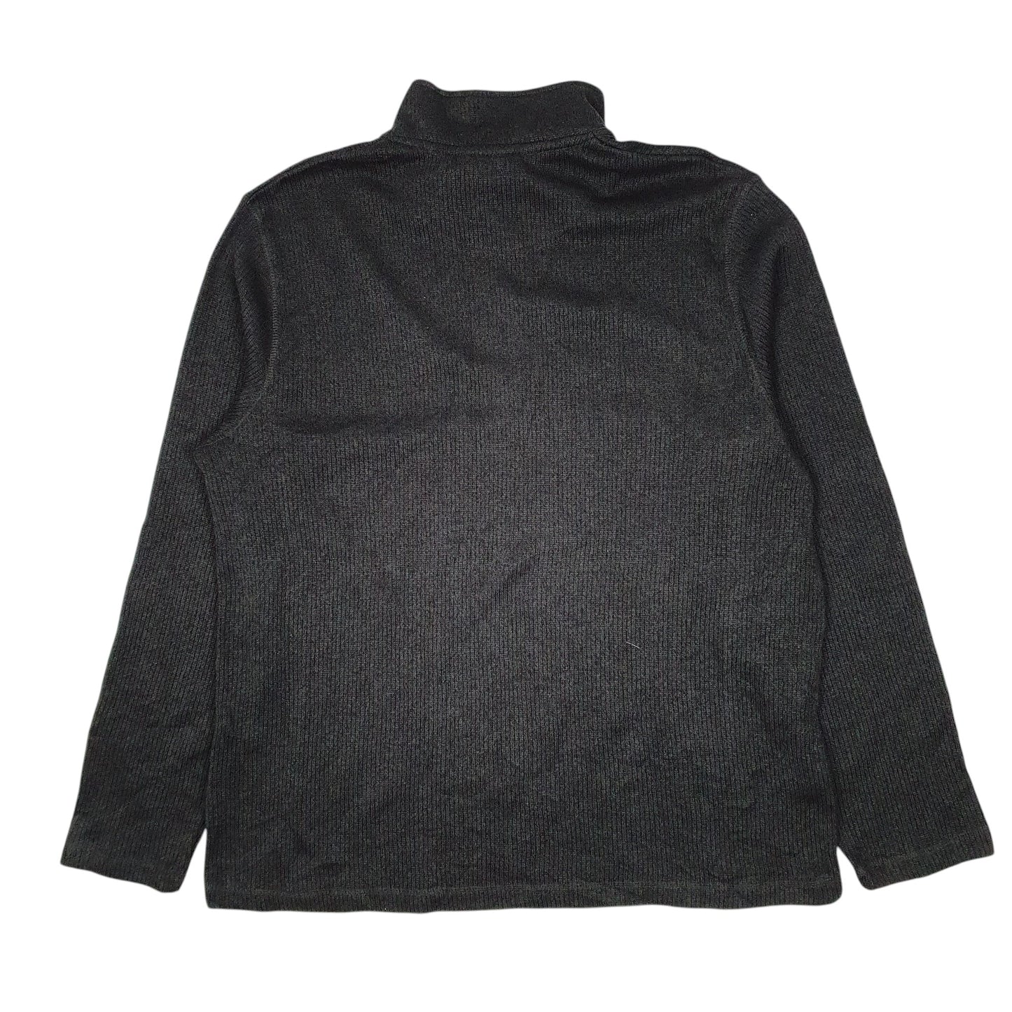 Mens Grey Champion Wisconsin Badgers Quarter Zip Jumper