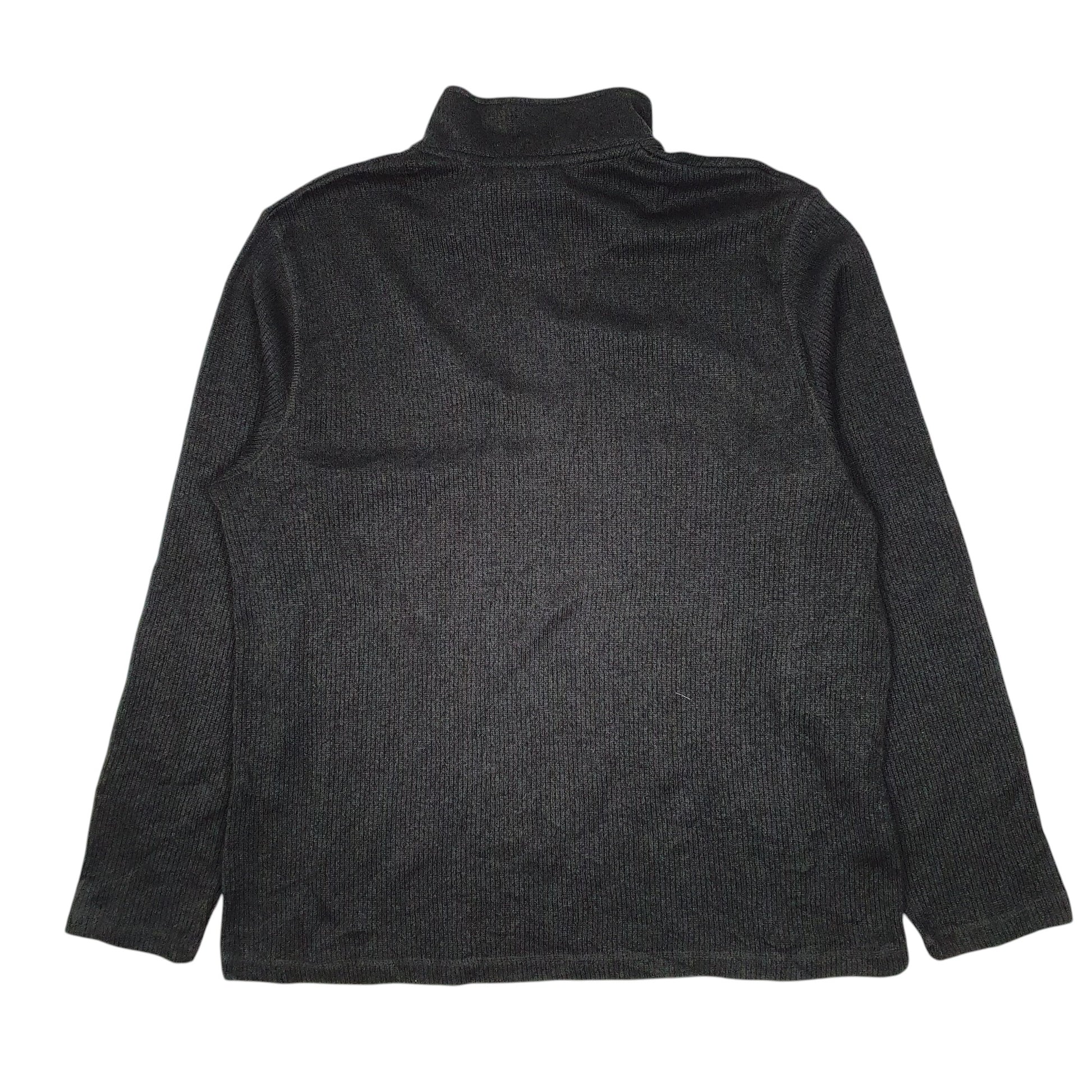 Mens Grey Champion Wisconsin Badgers Quarter Zip Jumper