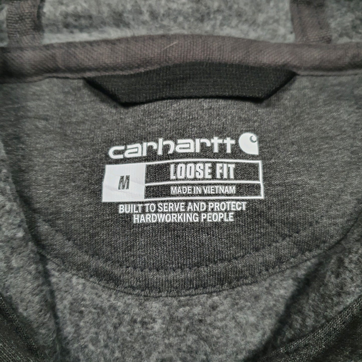 Mens Grey Carhartt  Hoodie Jumper