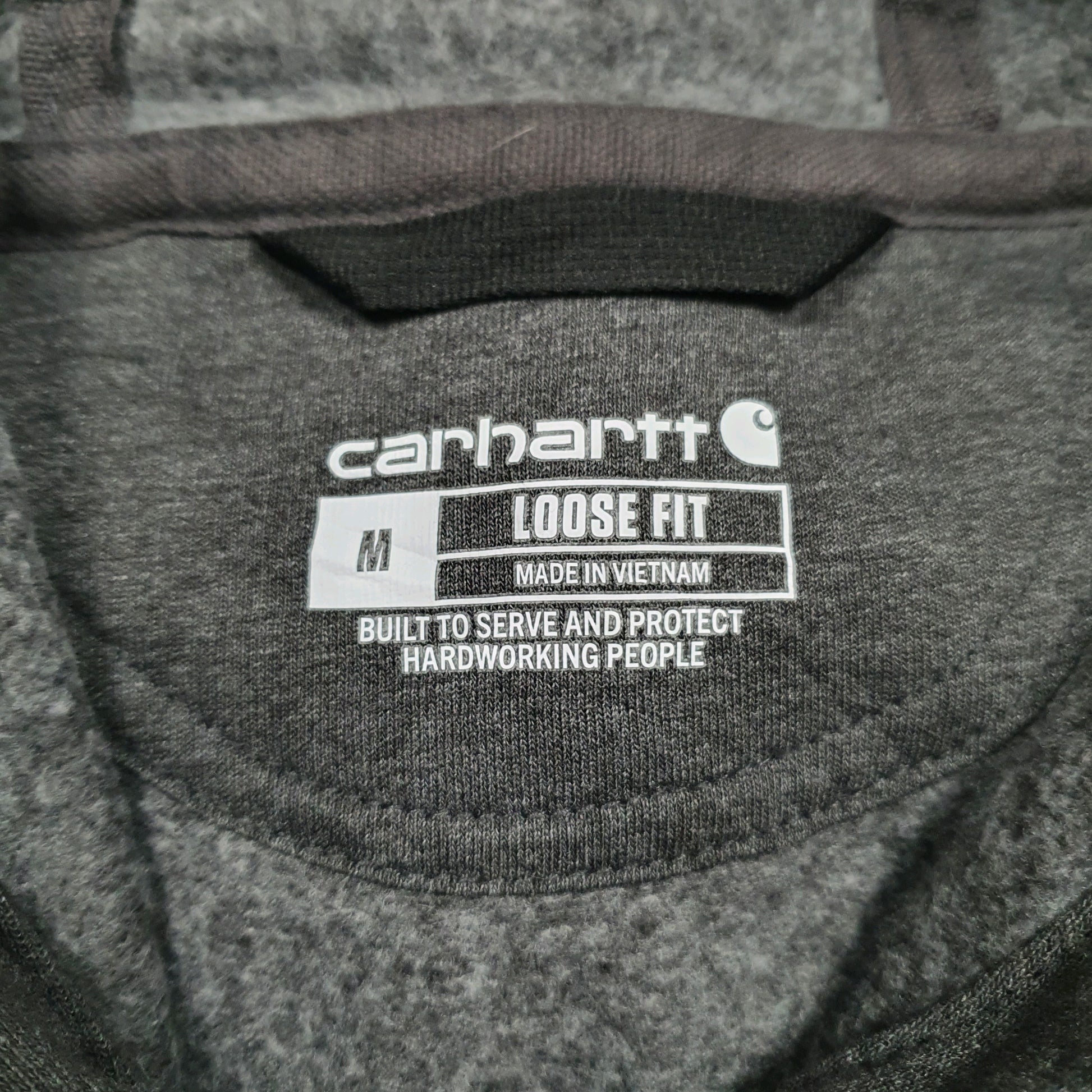 Mens Grey Carhartt  Hoodie Jumper