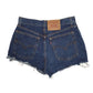 Womens Blue Levis Vintage 90s 560  Shorts