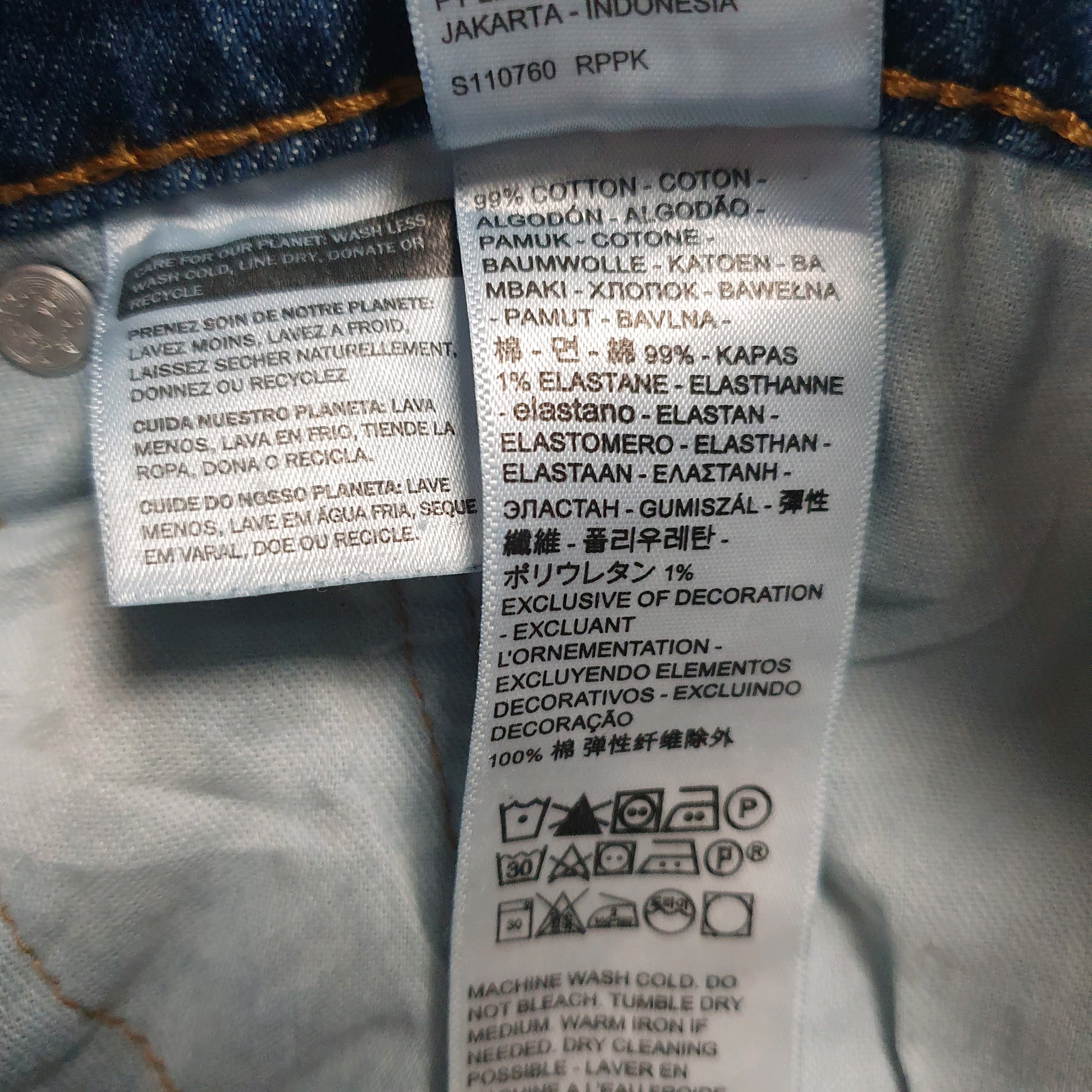 Mens Blue Levis   Jeans