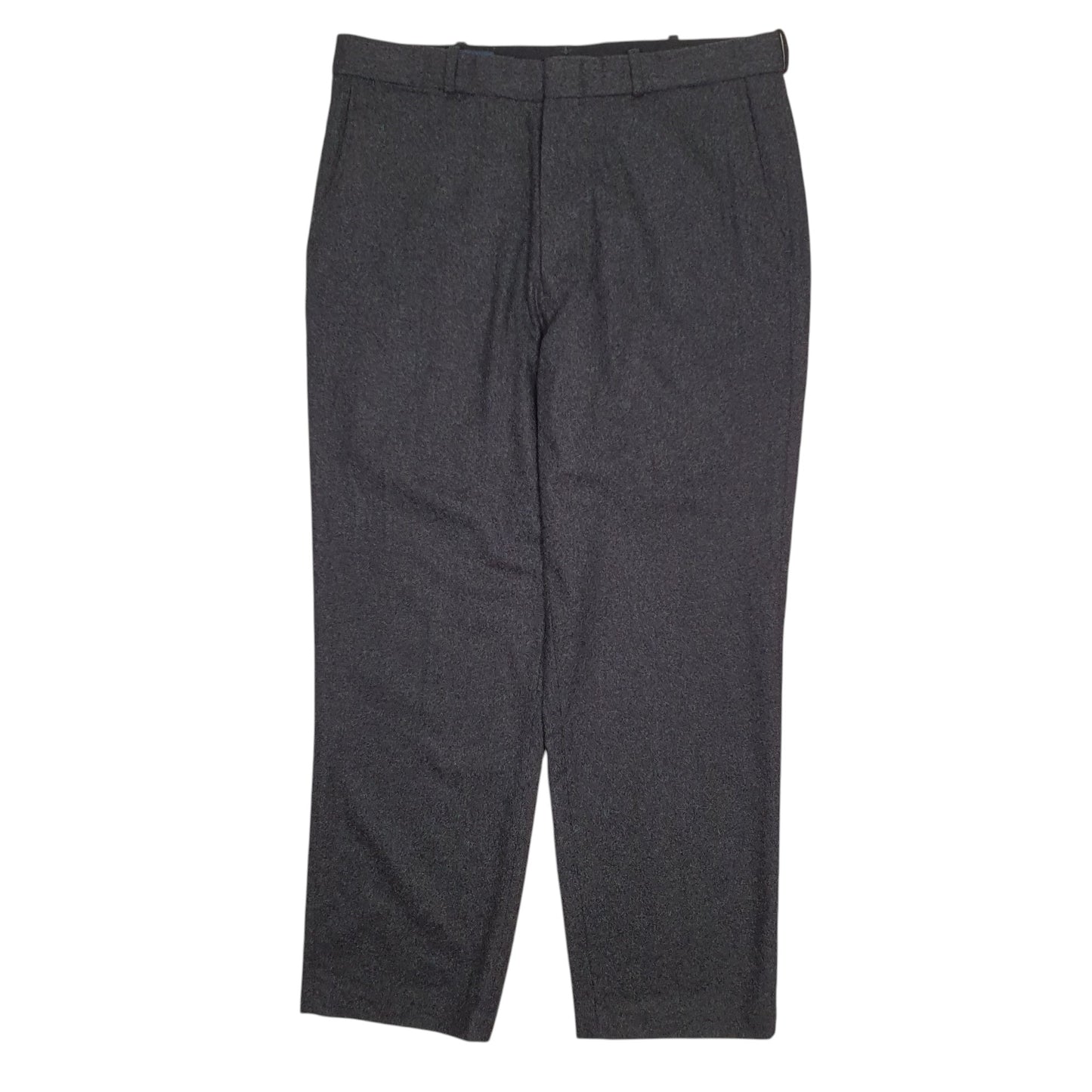 Mens Grey Polo Ralph Lauren Vintage 00s Formal Trousers