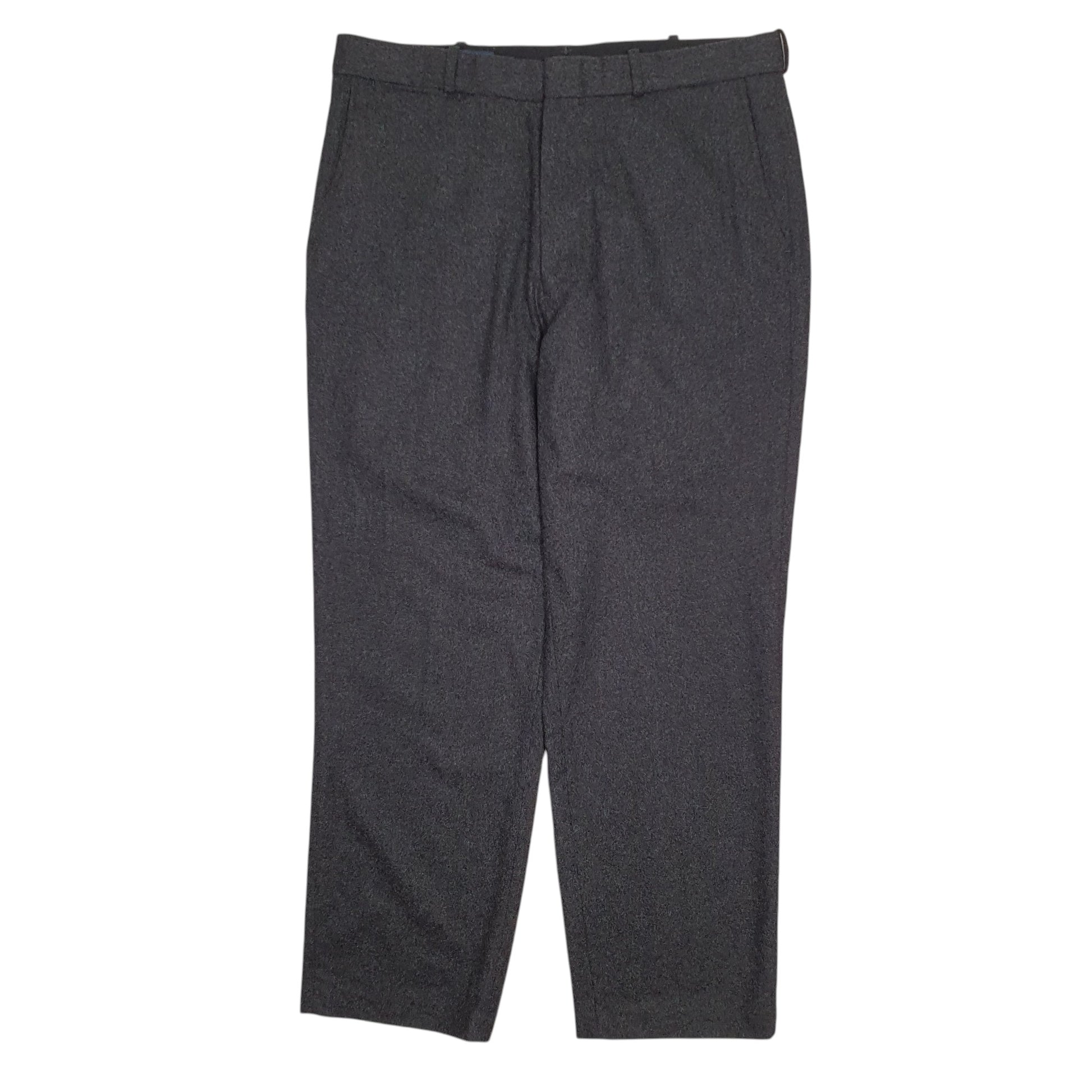 Mens Grey Polo Ralph Lauren Vintage 00s Formal Trousers