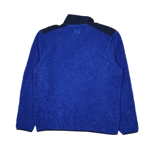 Mens Blue Under Armour  Quarter Zip Jumper