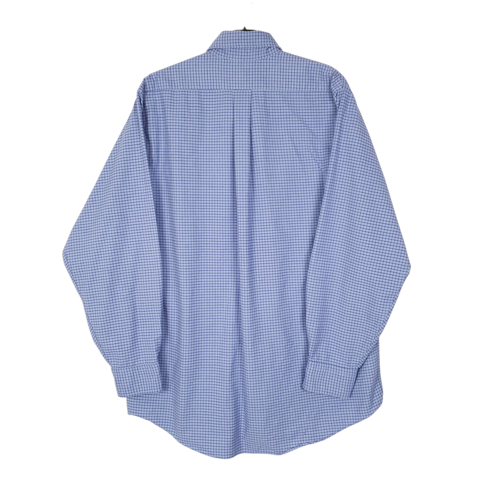 Mens Blue L.L.Bean Vintage 90s  Shirt