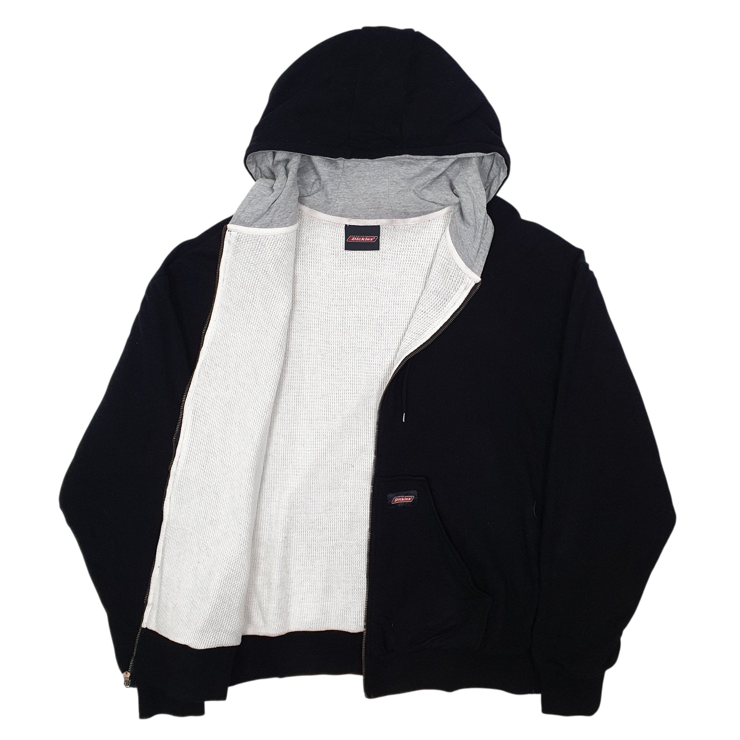 Mens Black Dickies  Full Zip Jumper