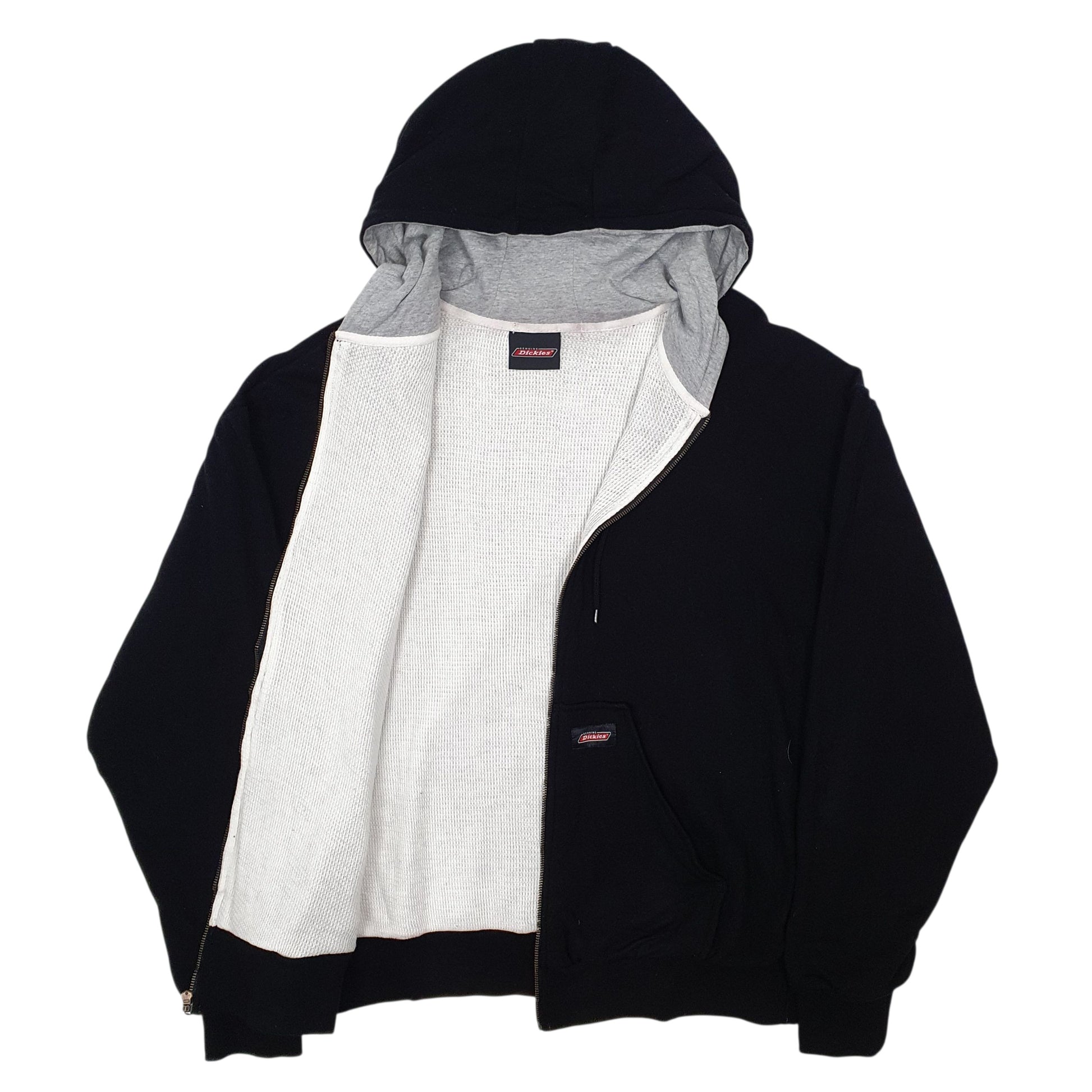 Mens Black Dickies  Full Zip Jumper