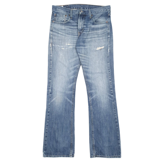 Mens Blue Levis Distressed 527 JeansW32 L32