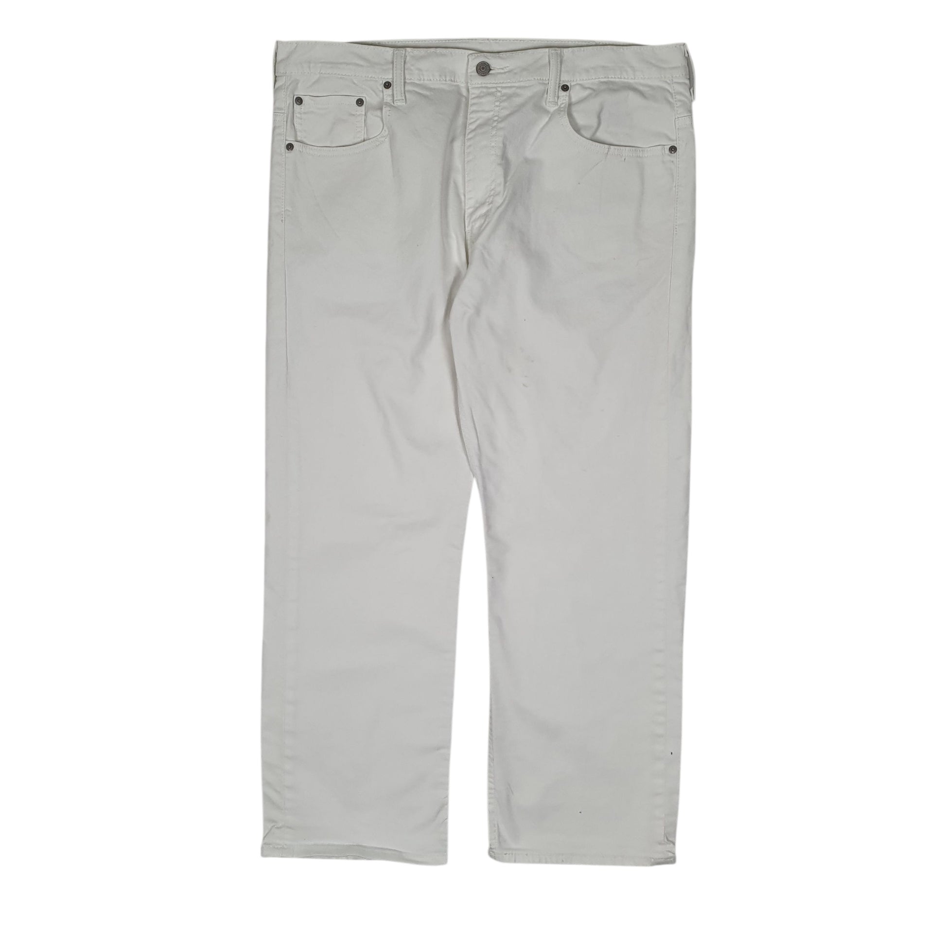 Mens White Levis  569 JeansW38 L30