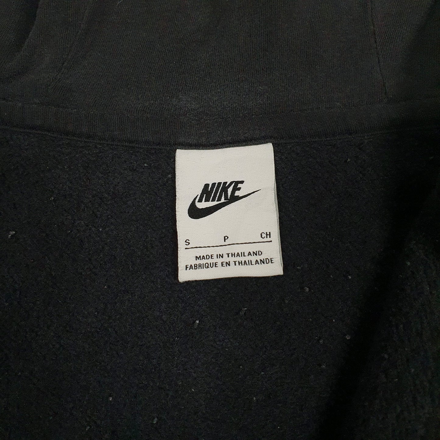 Mens Black Nike Baggy Full Zip Jumper
