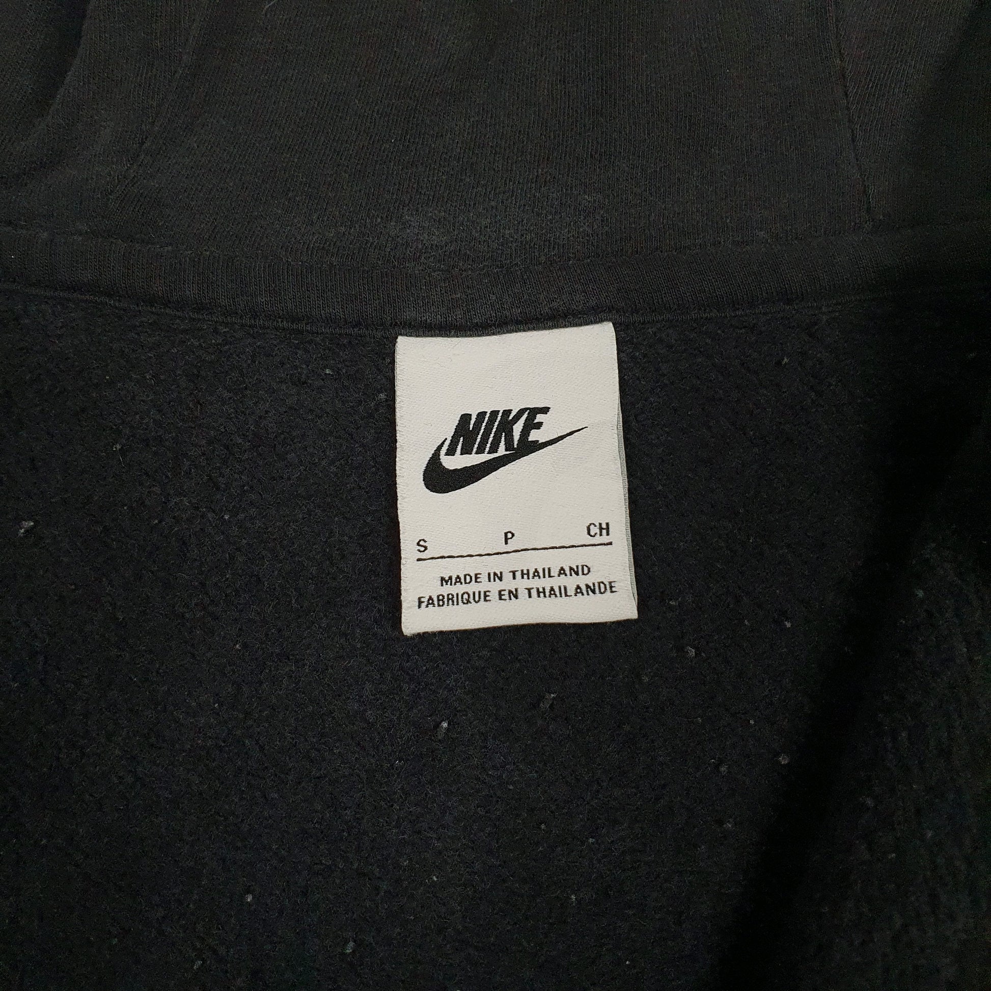 Mens Black Nike Baggy Full Zip Jumper