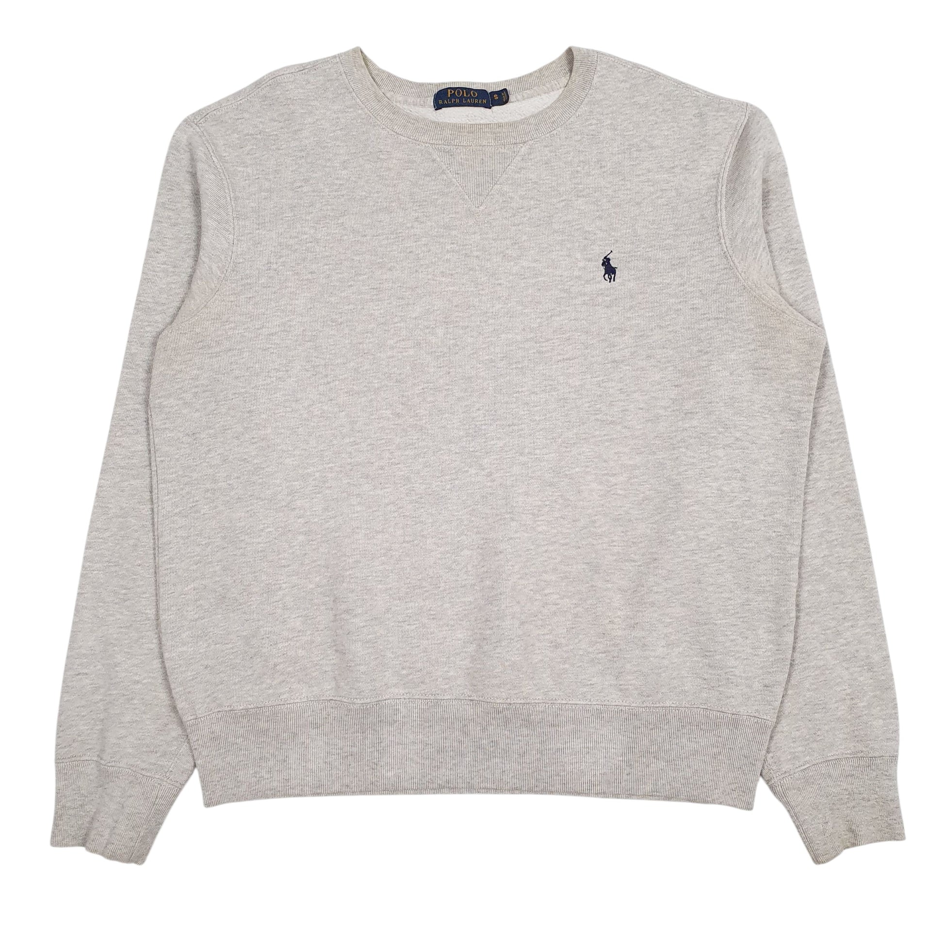 Mens Grey Polo Ralph Lauren  Crewneck Jumper