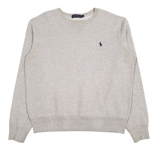 Mens Grey Polo Ralph Lauren  Crewneck Jumper