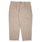 Mens Beige Polo Ralph Lauren Vintage 90s Pleated Chino Trousers