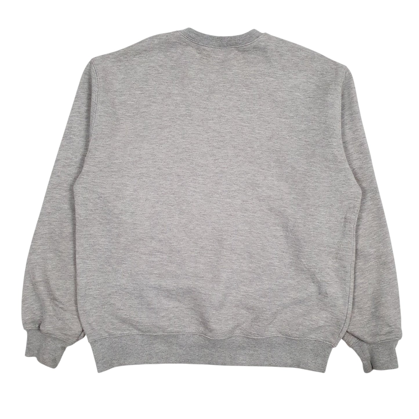 Mens Grey Carhartt Spellout Crewneck Jumper