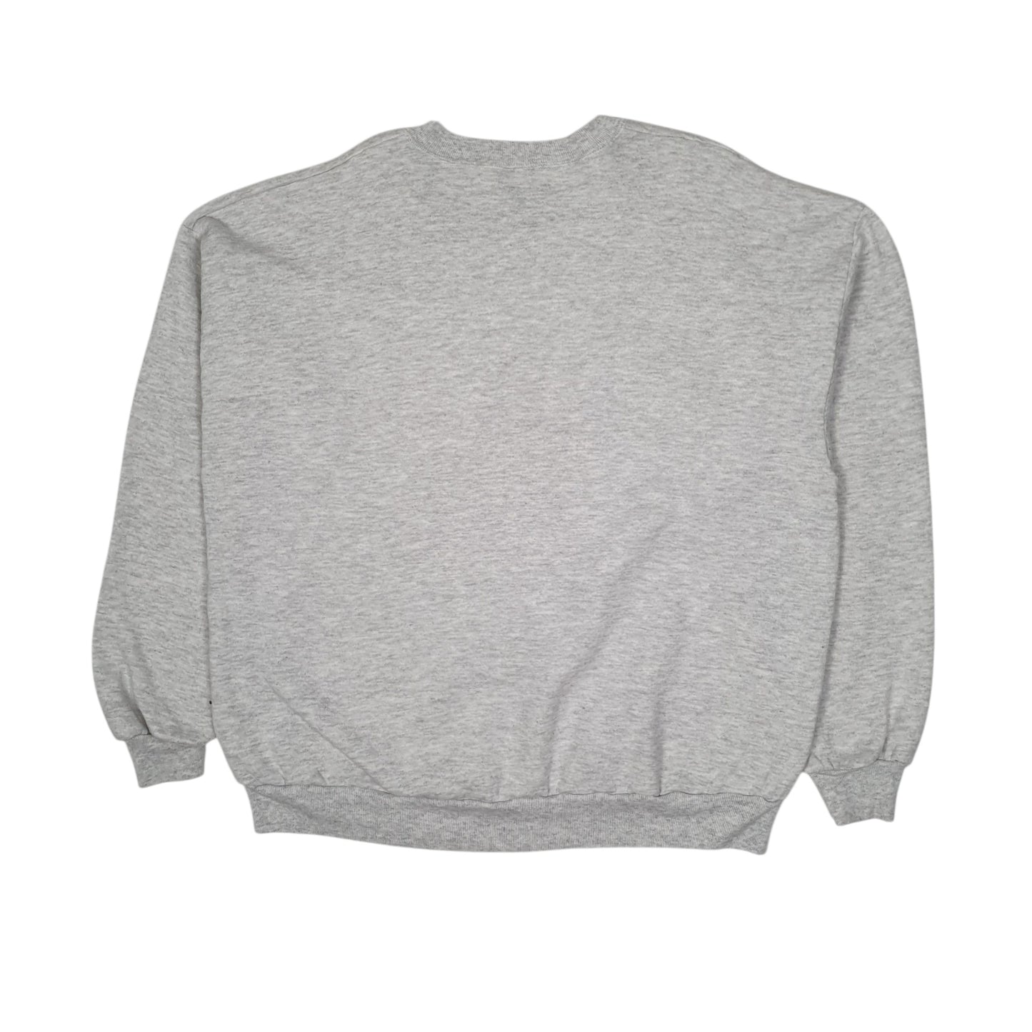 Mens Grey Jerzees Vintage 90s Made In USA Smoky Mountains Crewneck Jumper