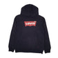 Mens Navy Levis  Hoodie Jumper
