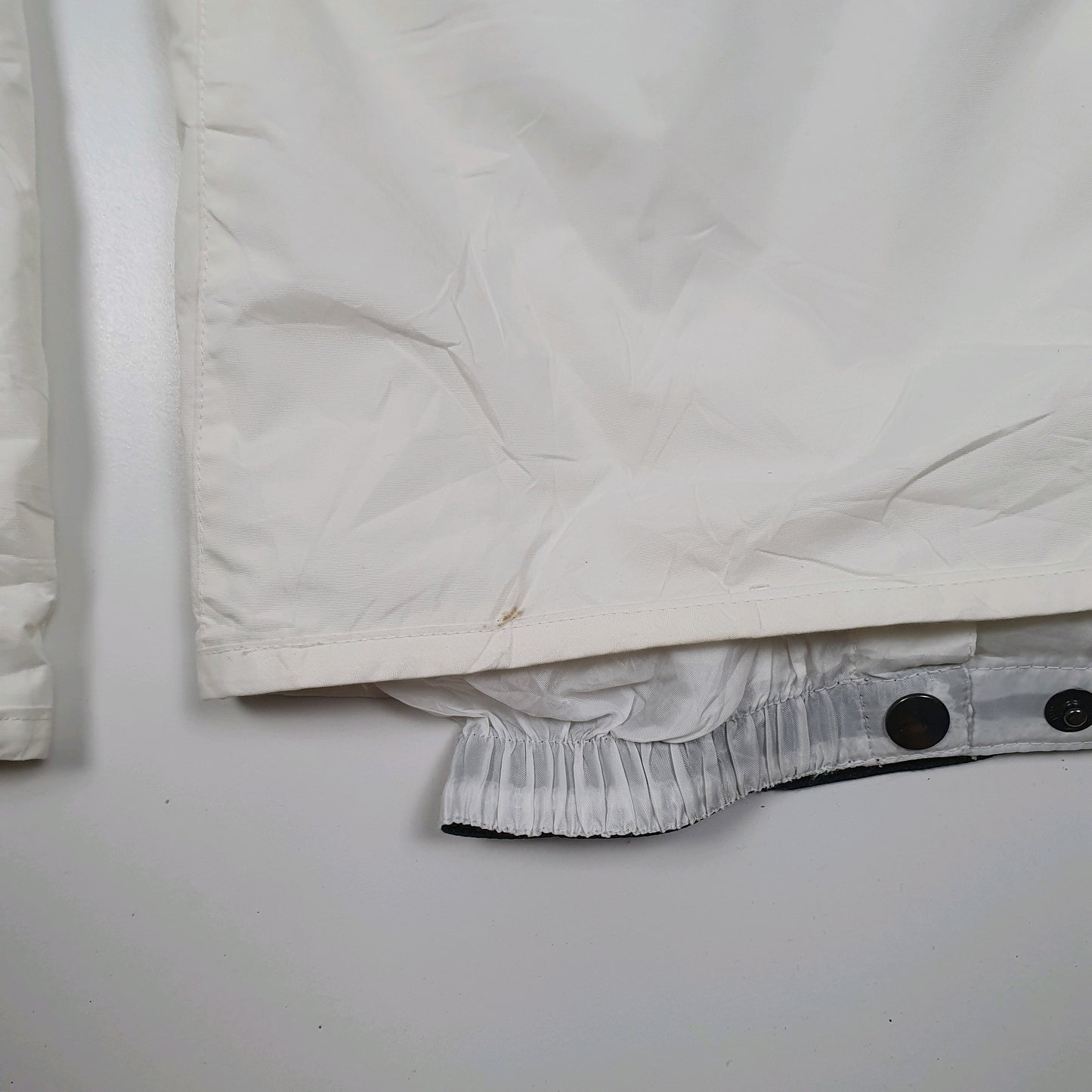 Womens White Columbia Sportswear Company Skiing Sallopettes Insulated Omnitech Hoodie Trousers