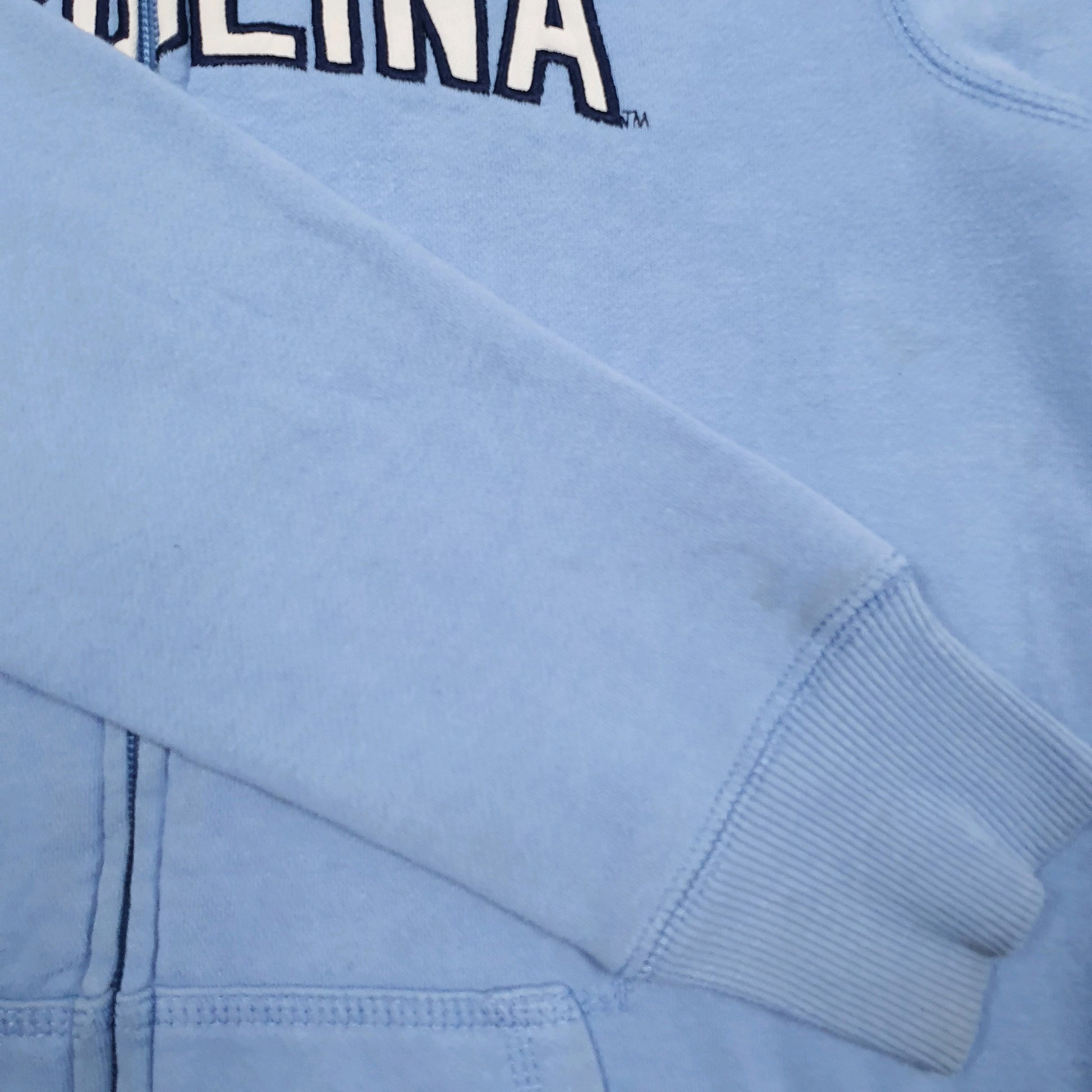 Womens Blue Nike Carolina Full Zip Jumper