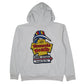 Mens White Lone Rock Pensacola Beach Florida Hoodie Jumper
