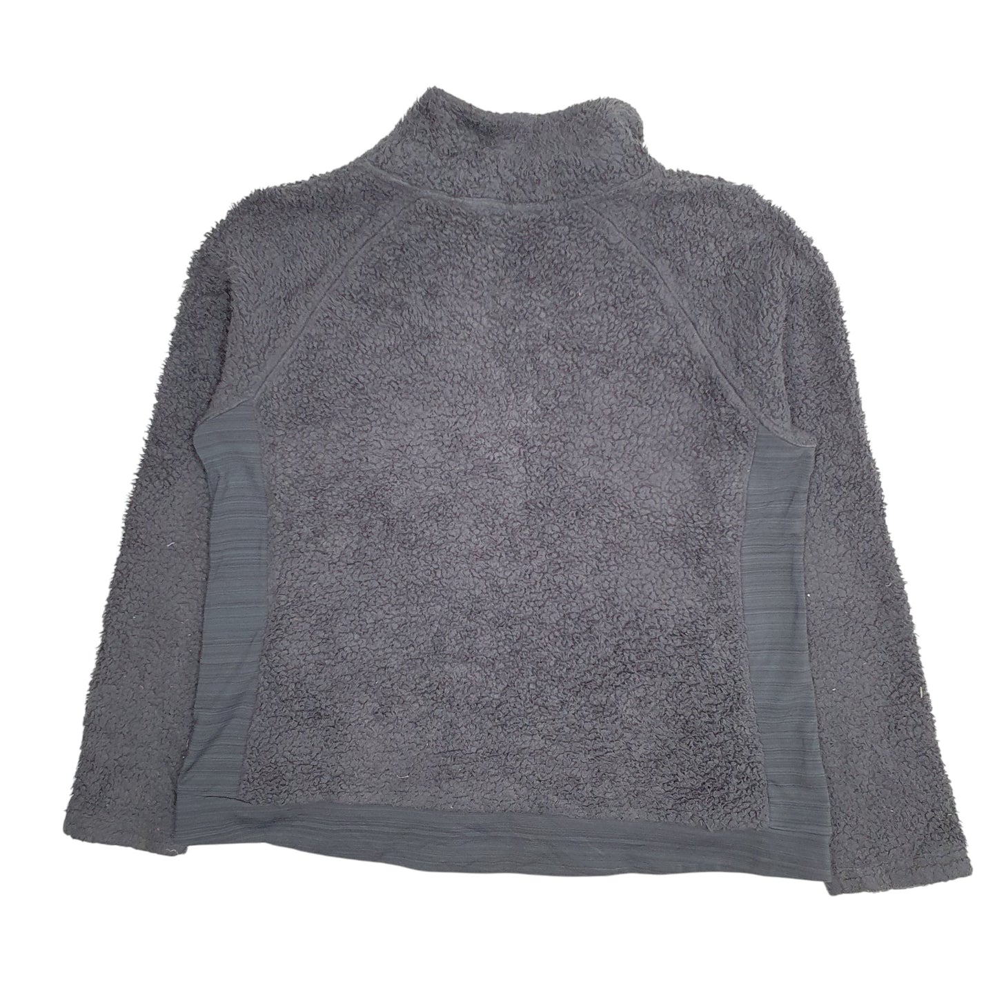 Womens Navy Fila Fluffy Full Zip Jumper